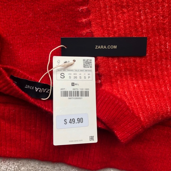 Zara Colorblock Sweater - Picture 4 of 5